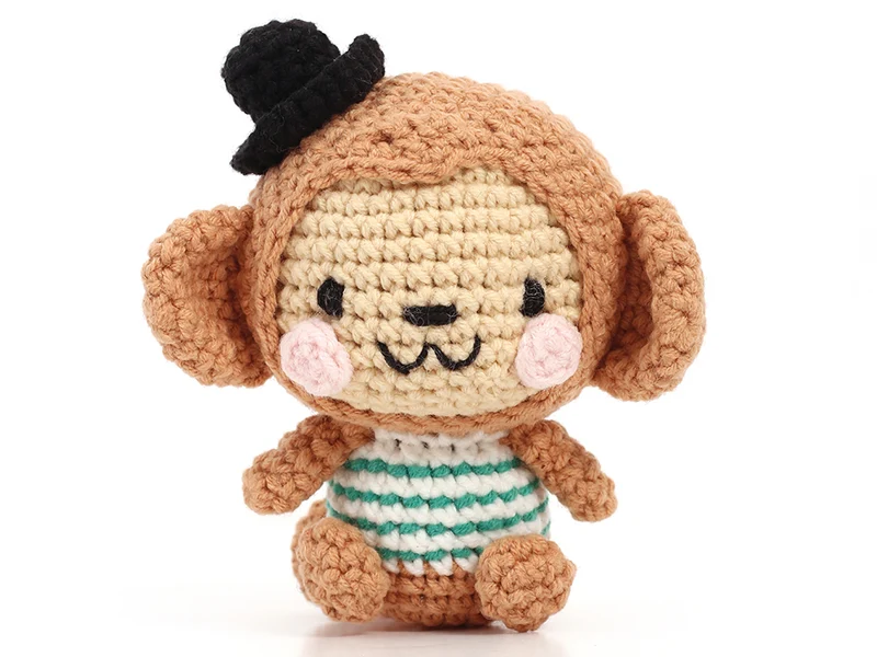 Kit Minigurumi singe Nori - Graine Creative