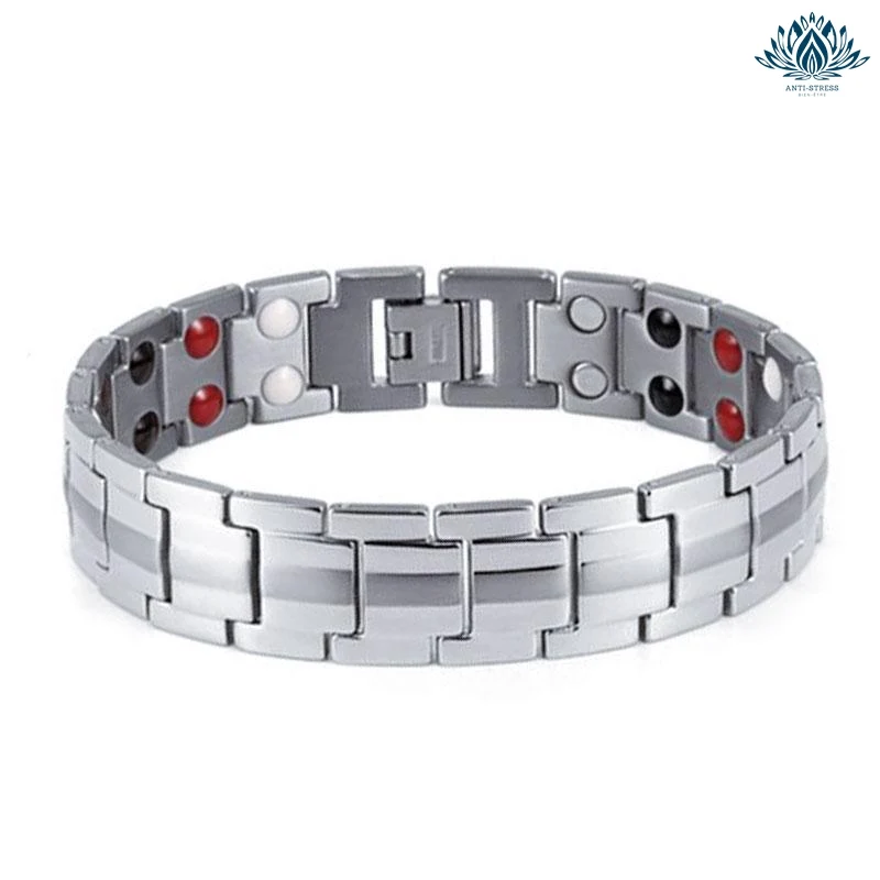 Bracelet magnétique anti-stress