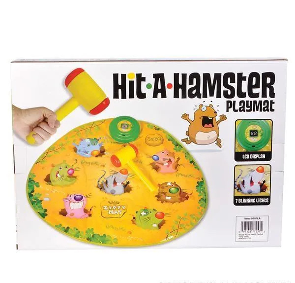 Hit-A-Hamster Playmat / Tapis de jeu Frappe-un-Hamster