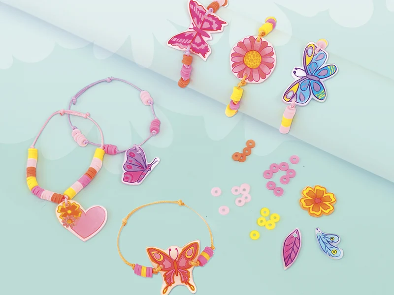 Kit plastique dingue bracelets - créations de bijoux enfants