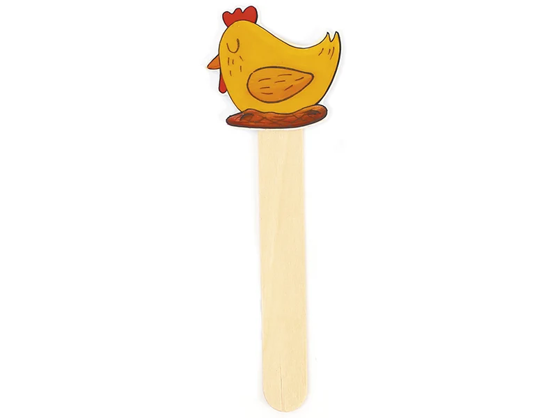 Kit plastique dingue 8 décorations de pâques pour enfants