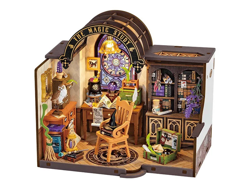 Pièce miniature Bureau de magie DIY - Rolife