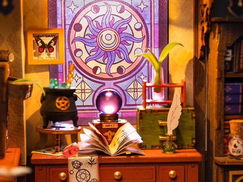 Pièce miniature Bureau de magie DIY - Rolife