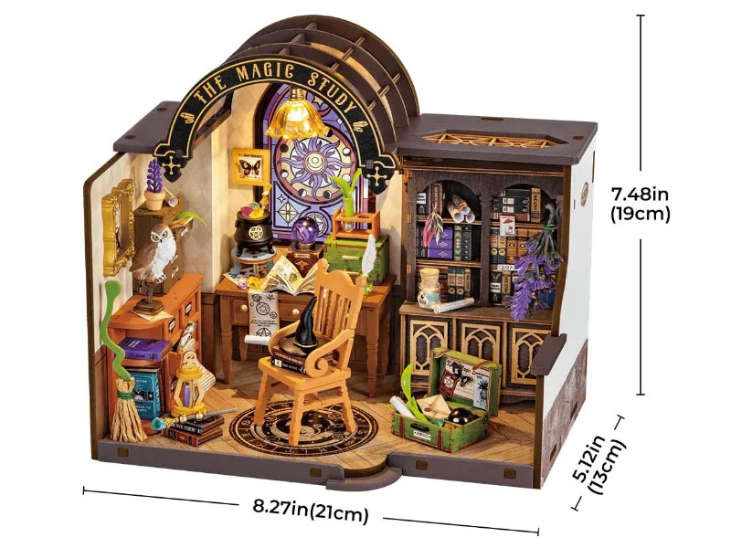 Pièce miniature Bureau de magie DIY - Rolife