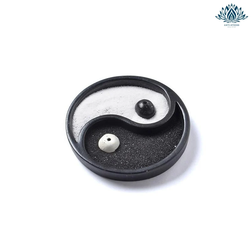 Jardin zen yin yang