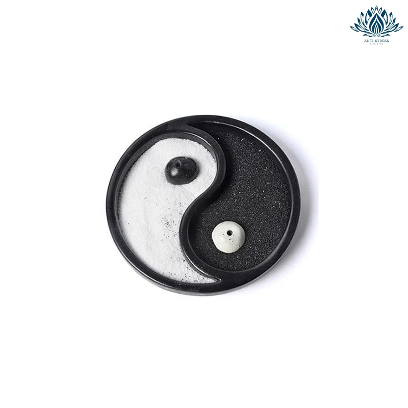 Jardin zen yin yang
