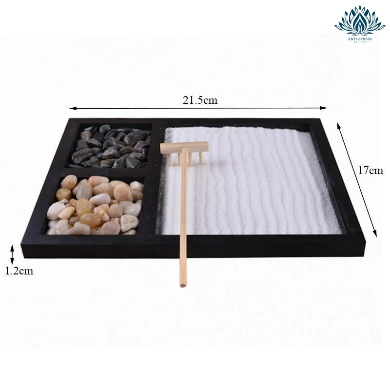 Jardin zen sec