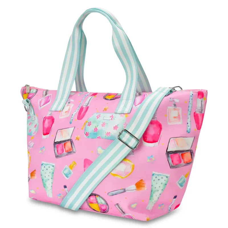 Iscream Beauty Fun Overnight Bag Nylon Travel Duffel