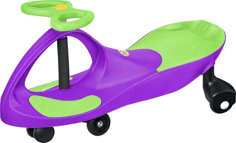 Purple and Green Plasma Car