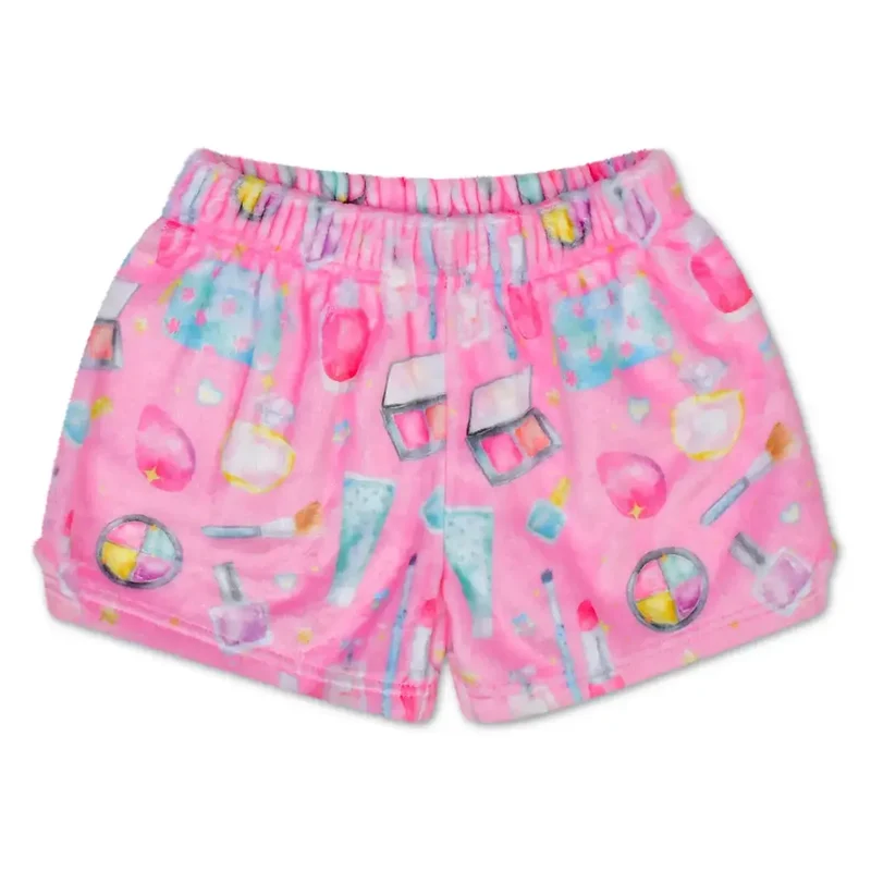 Iscream Beauty Fun Plush Shorts for Kids and Youth