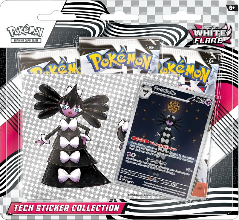 Pkm White Flare Tech Bstr