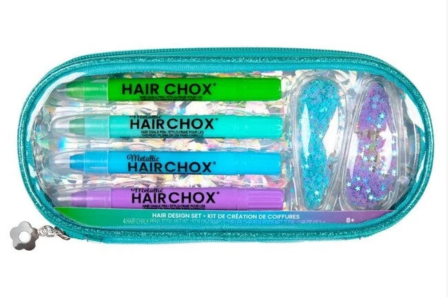 Hair Chox Turquoise Pouch