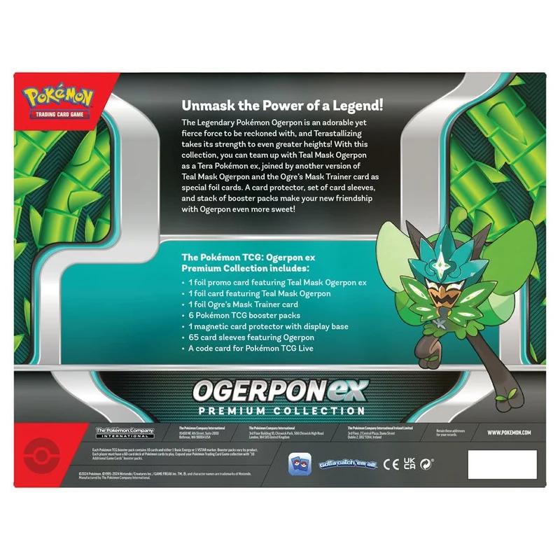 Pokemon Ogerpon Ex Premium