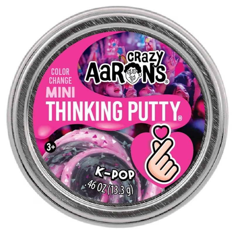 Crazy Aarons Effects Mini Tin Putty Assortment - Thinking Putty 2in