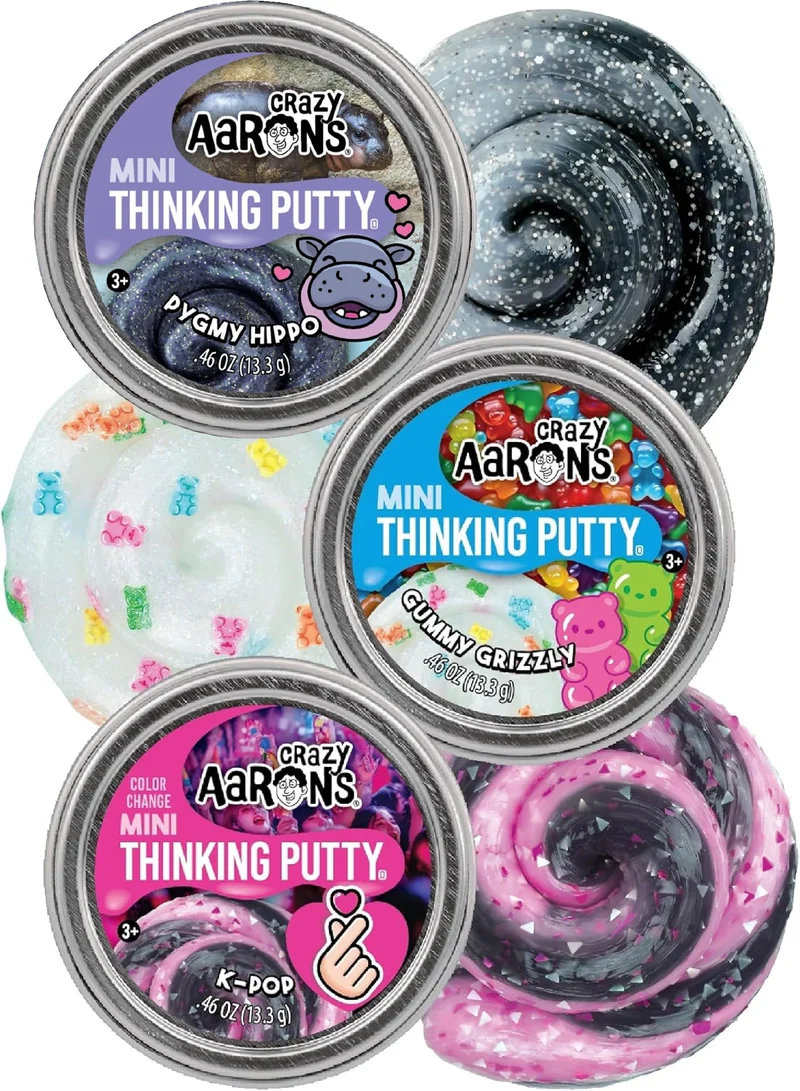 Crazy Aarons Trend Mini Tin Putty Assortment 2 in