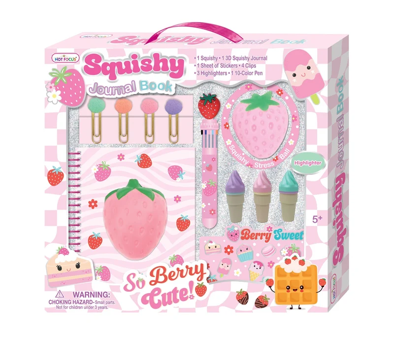 Squishy Journal Strawberry