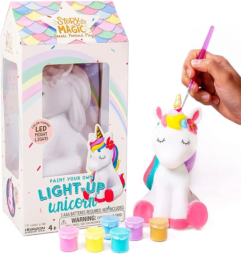 Magic Lightup Unicorn- Paint Your Own