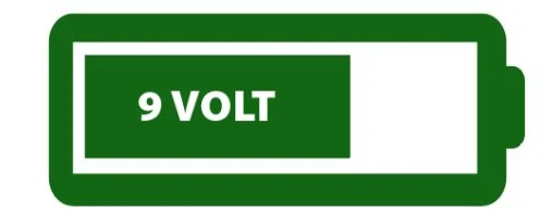 9 Volt Battery Single