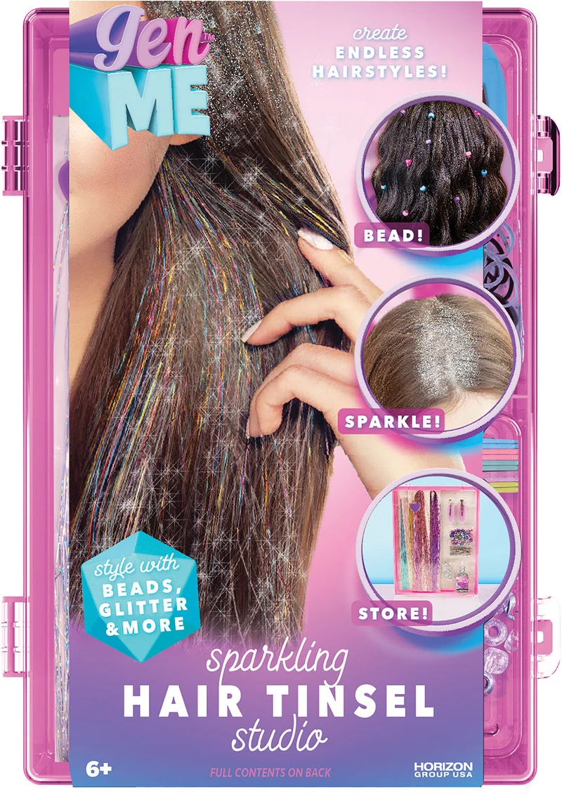 Genme Sparkling Hair Tinsel Studio