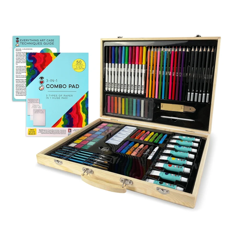 Wooden Artist Case Deluxe