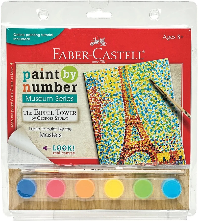 Paint by Num Eiffel Tower