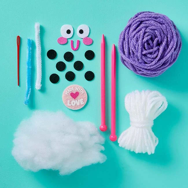 Snack Knit Kit Boba Buddy
