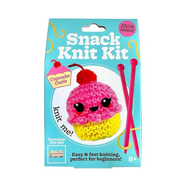 Snack Knit Kit Cupcake