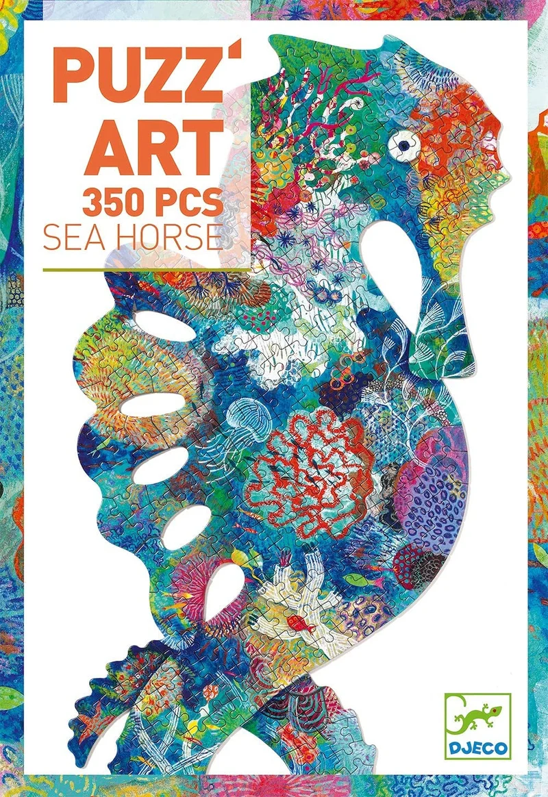 Sea Horse Puzz Art