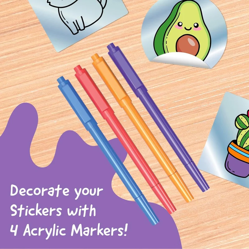Hello Blink - Sticker Maker - Refill Pack with 80 Foil Stickers