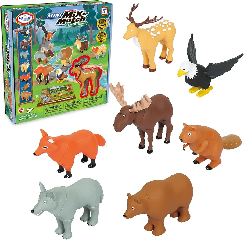 Mix and Match Mini Forest Animals