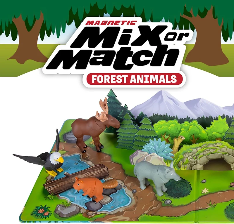 Mix and Match Mini Forest Animals