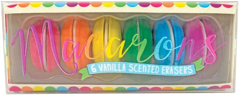 Macaron Scented Erasers