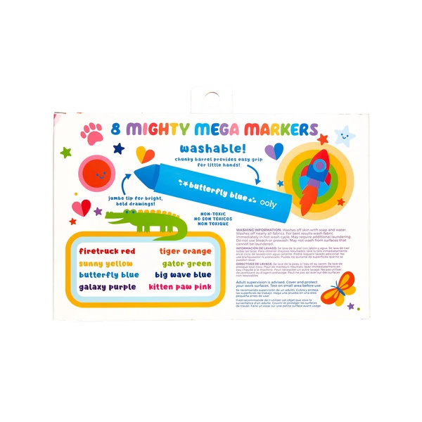 Mighty Mega Markers Set of 8