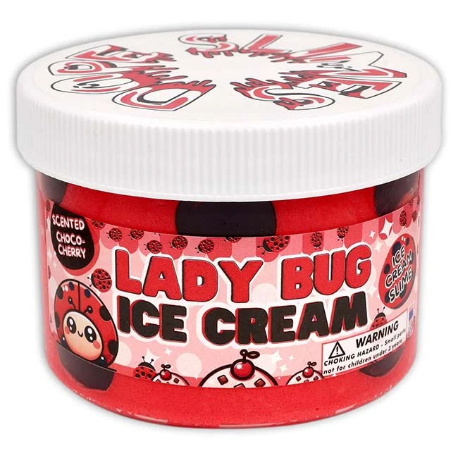 Dope Slime Ladybug Ice Cream