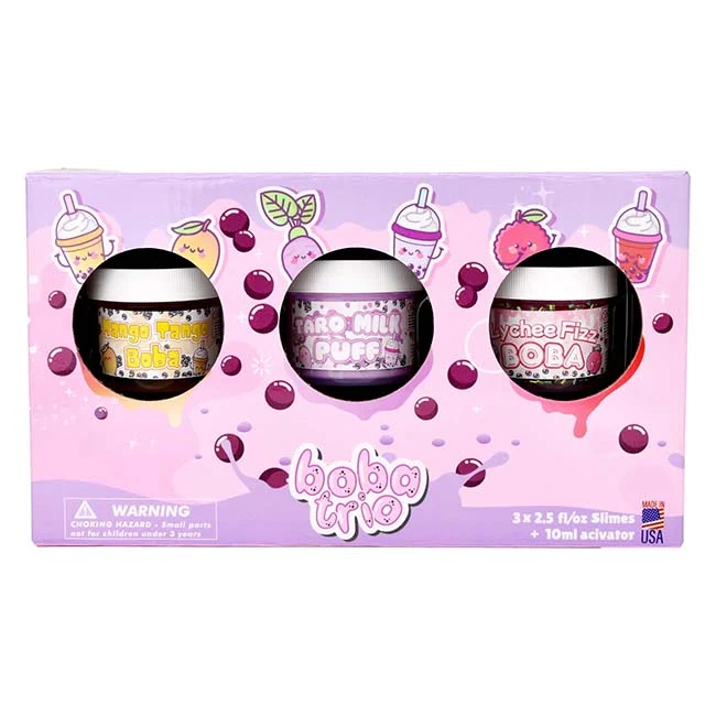 Boba Slime Trio
