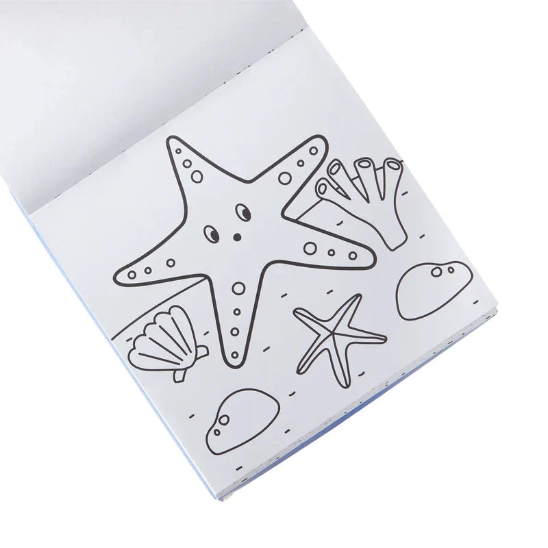 Sea Life Carry Color Book