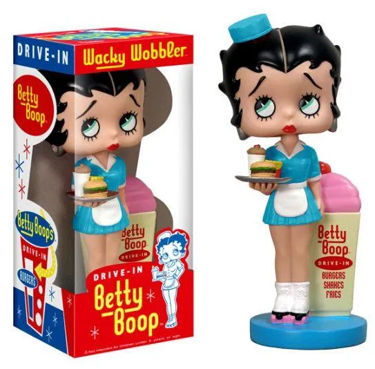 Betty Boop Bobble Head Drive-In / Figurine à tête branlante Betty Boop au volant