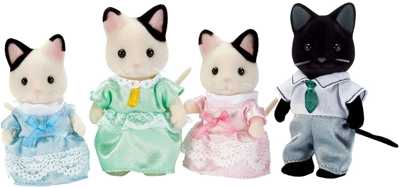 Tuxedo Cat Family
