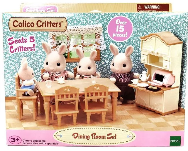 Calico Critters Dining Room Set