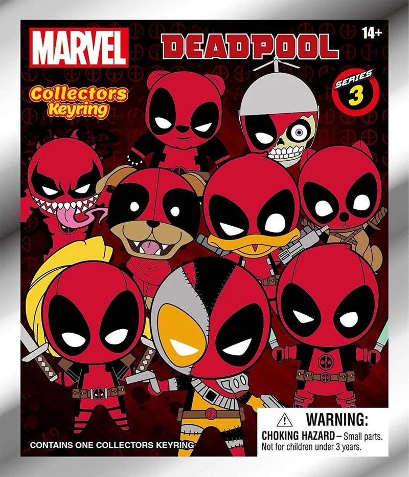 Marvel Deadpool Foam Keyring / Porte-clés en mousse