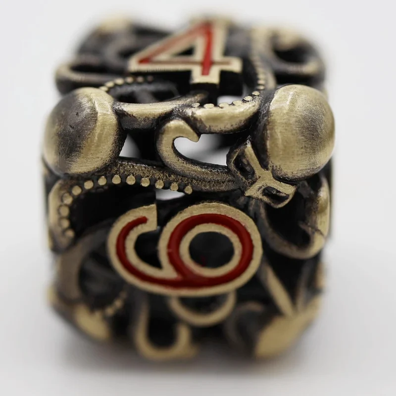 Mind Eater Hollow RPG Dice Set - Bronze