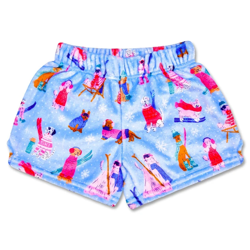 Ski Dog Plush Shorts - XSmall