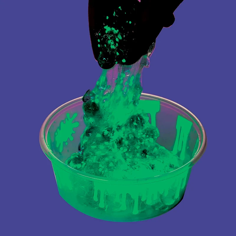 DIY Glowing Squishy Slime