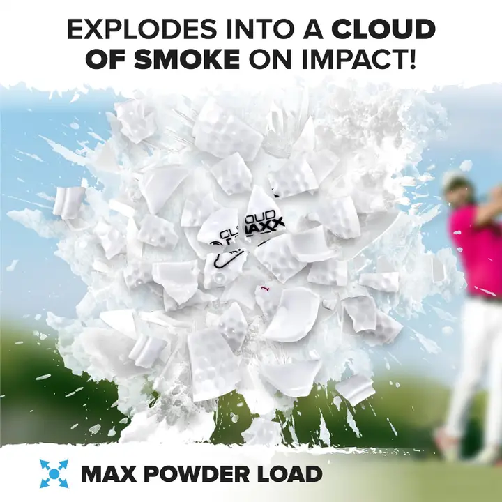 Exploding Golf Balls - Cloud Maxx
