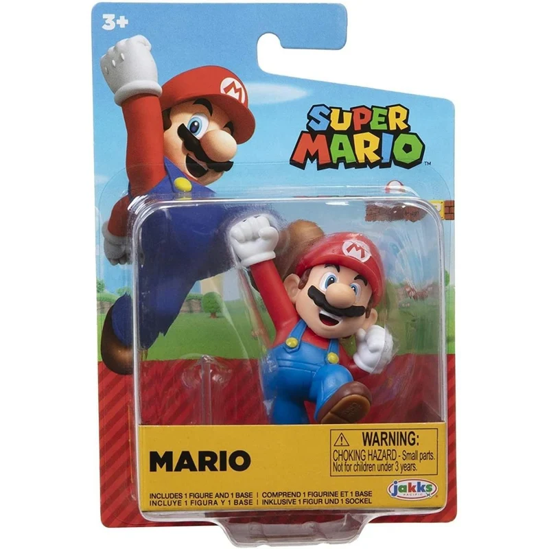 Super Mario Mini Figures, 2.5 Inches, Assortment, 1 Count