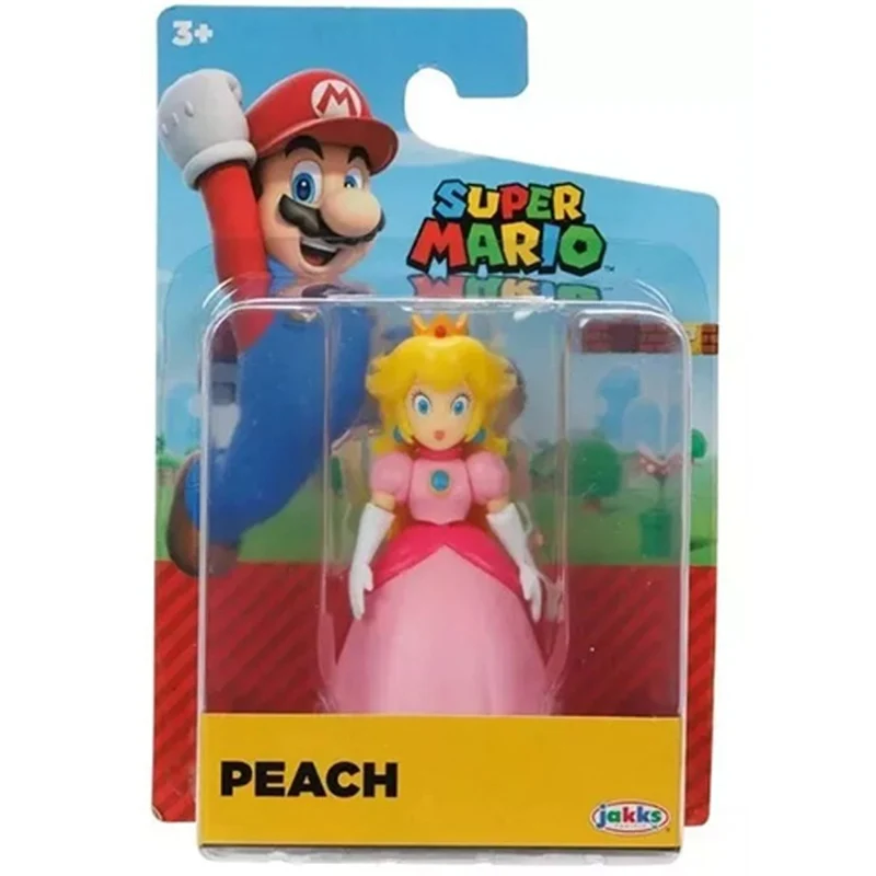Super Mario Mini Figures, 2.5 Inches, Assortment, 1 Count