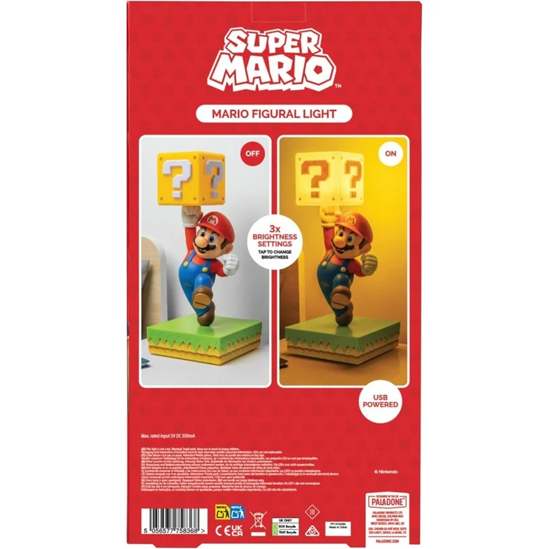 Super Mario Diorama Light, 1 Count
