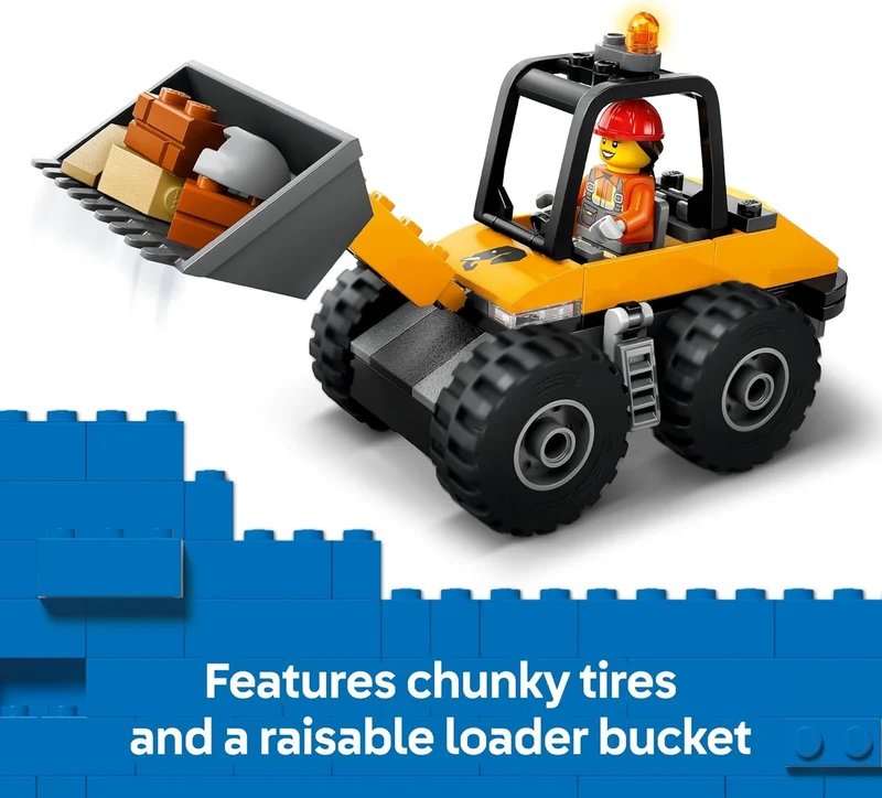 City: Yellow Construction Wheel Loader