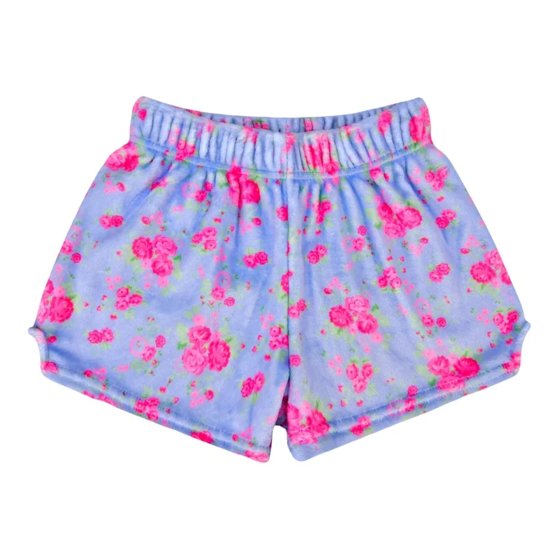 Ditsy Floral Plush Short - Large