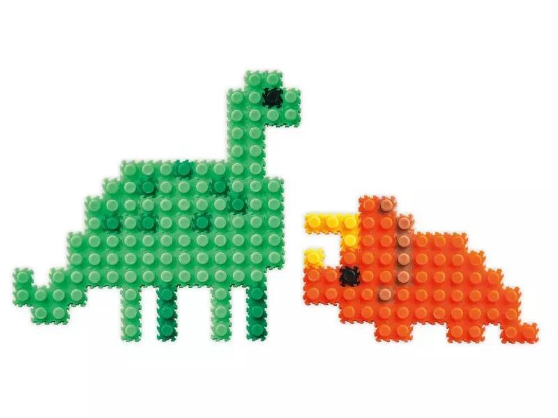 Mes créations en pixels - Dinosaures - Mon coffret d'artiste - Auzou
